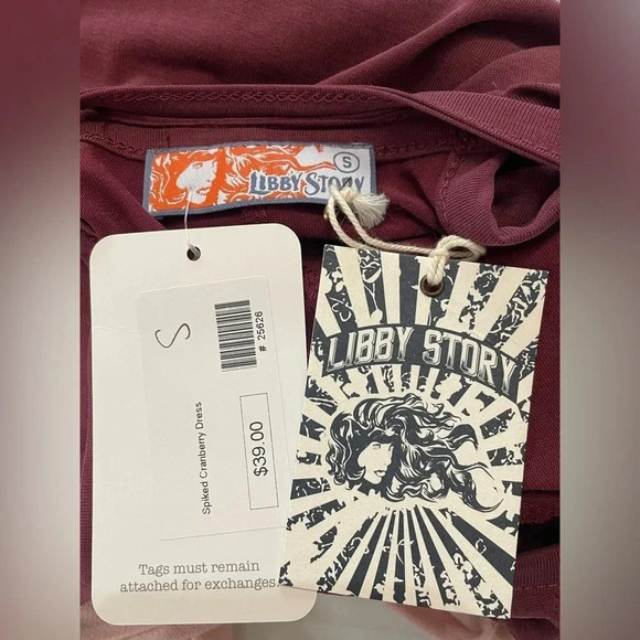 LIBBY STORY COLD SHOULDER DRESS NWT‎ SMALL - Picture 4 of 5